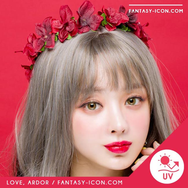 Love Ardor Hazel Brown Contacts UV Blocking Colored Contacts