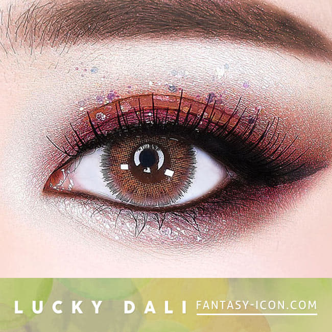 NEO Lucky Dali Brown Colored Contacts