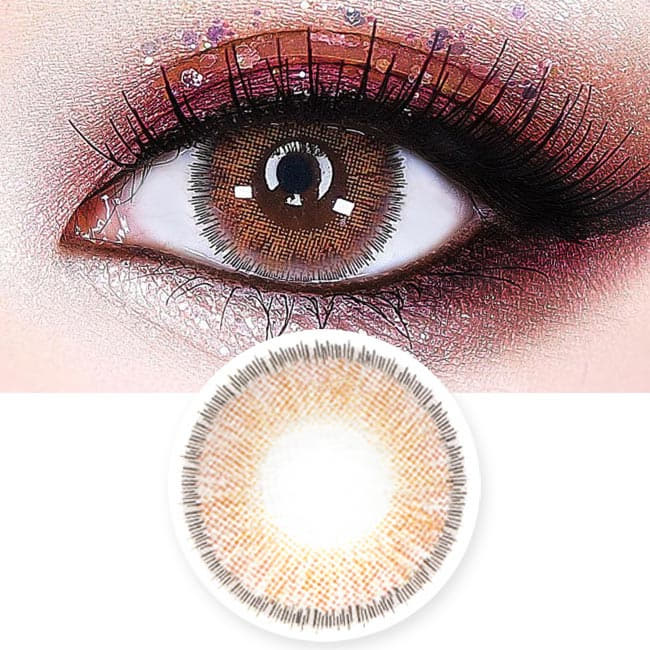 Lucky Dali Brown Colored Contacts - Circle Lenses