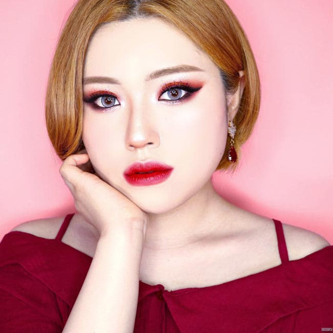 Lucky Dali Grey Halloween Contacts for Astigmatism Gray Toric Lens