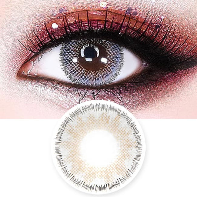 Lucky Dali Grey Halloween Toric Lens - Gray Colored Contacts for Astigmatism