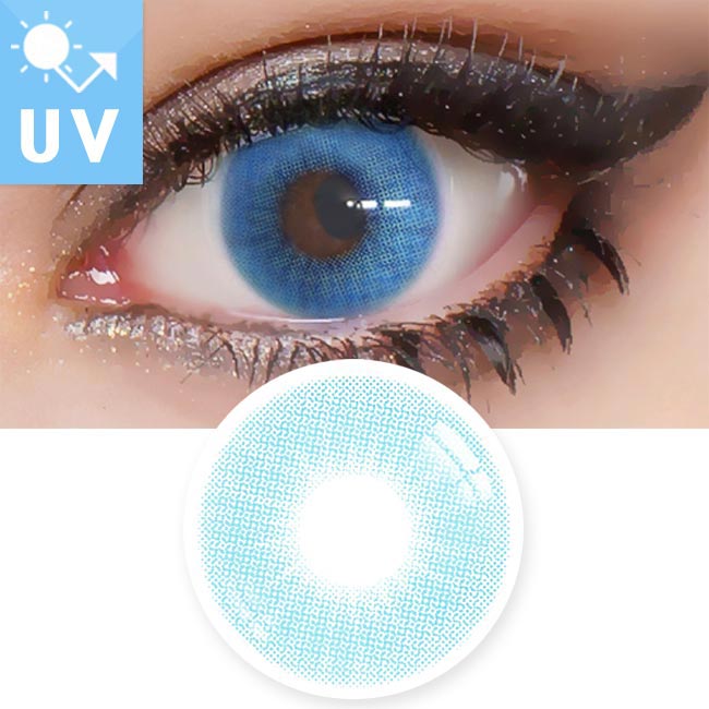 Luv Fantasy Blue Contacts | Innovision Colored Contact Lenses