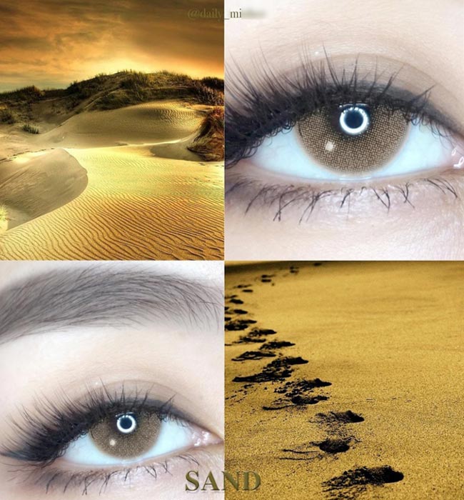 Luv Fantasy Sand Contacts | Innovision Colored Contact Lenses – fantasy ...