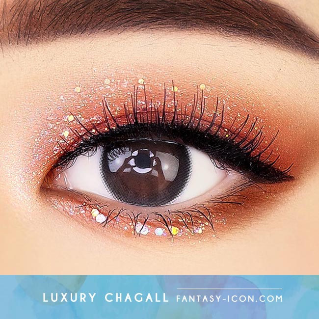 Luxury Chagall Black Colored Contacts For Astigmatism - eyes