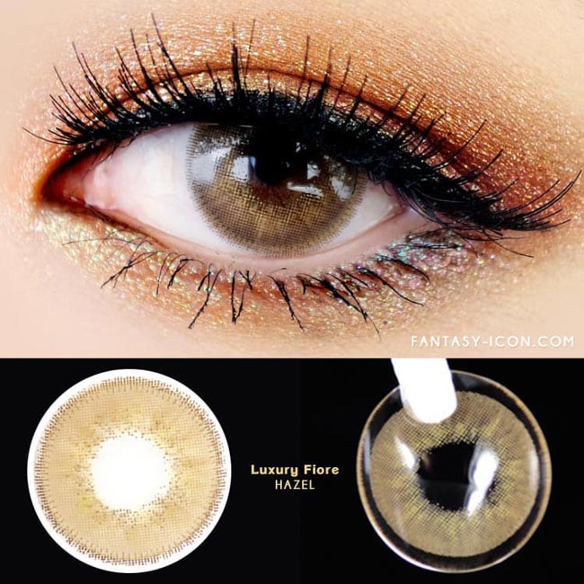 Innovision Luxury Hazel Brown Contacts