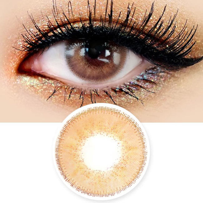 Innovision Luxury Fiore Honey Brown Contacts