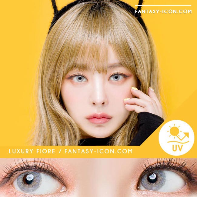 Innovision Luxury White Grey Colored Contact Lenses 
