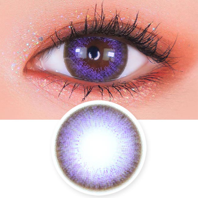 Violet Eye Contacts MULTI REAL VIOLET CONTACT LENSES(YEARLY)