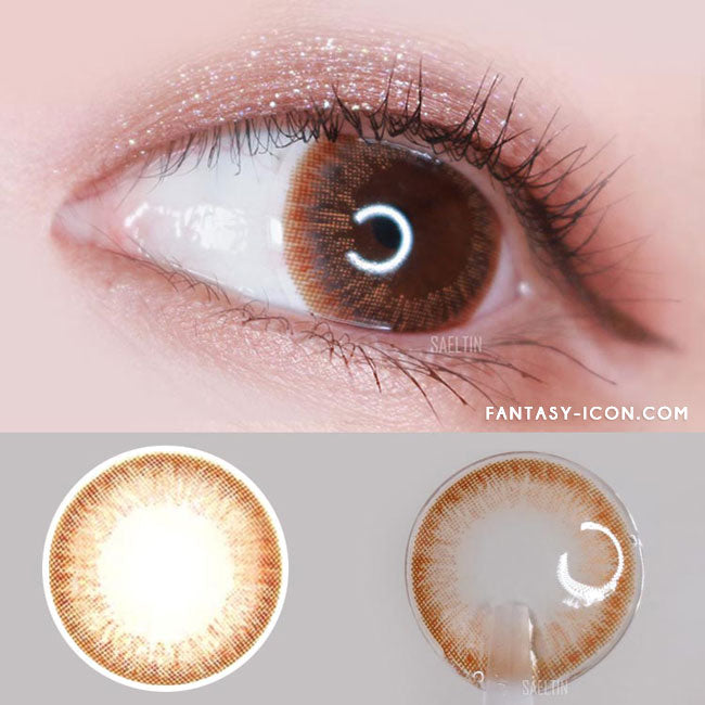 Colored Contacts Mary Aida Brown - Circle Lenses 2
