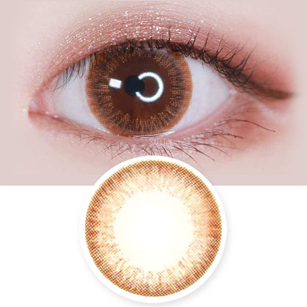 Colored Contacts Mary Aida Brown - Circle Lenses