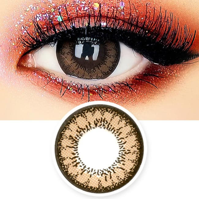 Beauty Two Color Brown Contacts