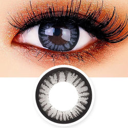  Juicy Cara Grey Colored Contacts - Circle Lenses 