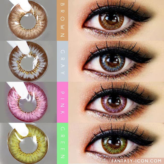 Colored Contacts Mimi Needstem Brown - Circle Lenses 5