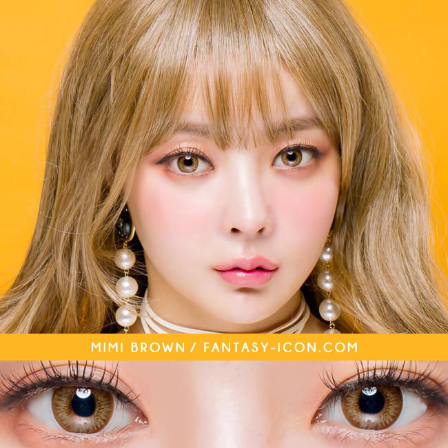 Colored contacts for Hyperopia Mimi Needstem Brown 3