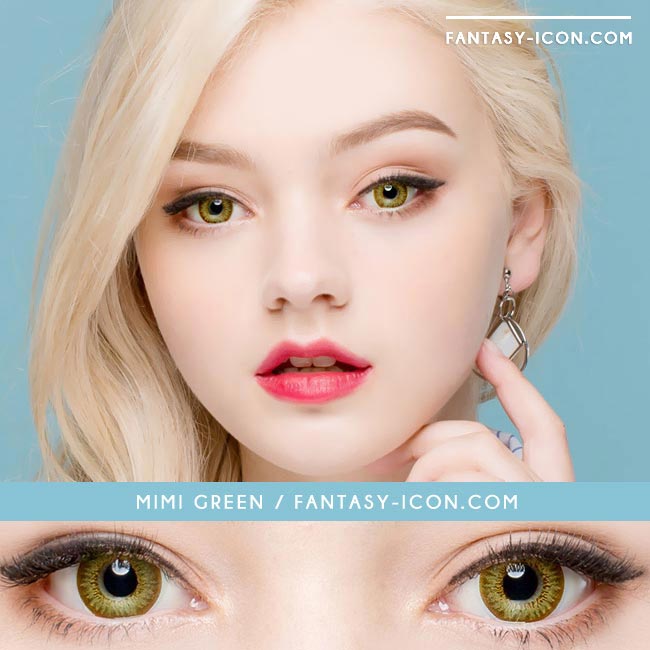 Colored Contacts Mimi Needstem Green - Circle Lenses 4