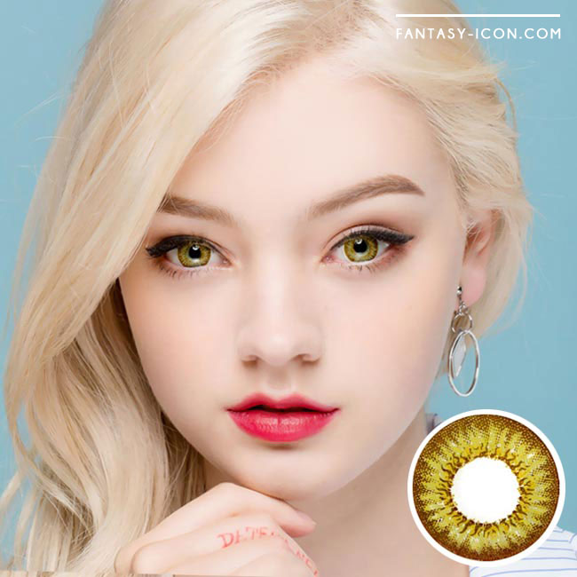 Colored contacts for Hyperopia Mimi Needstem Green 1