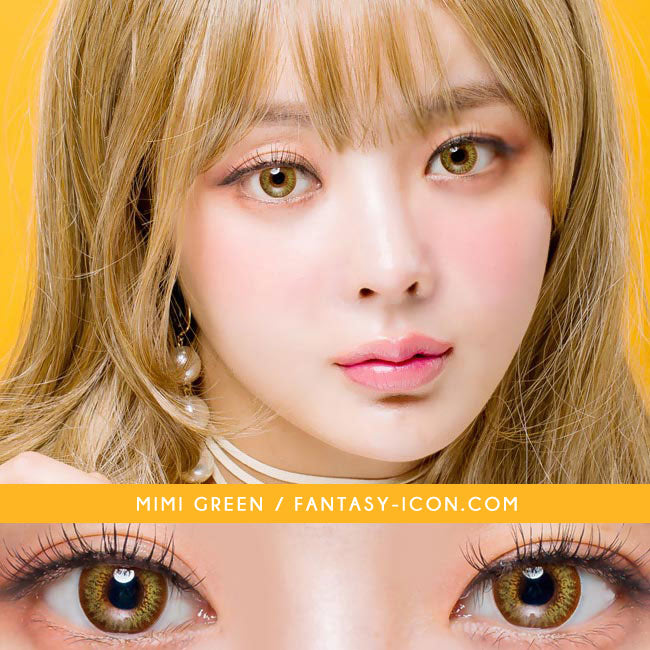 Colored contacts for Hyperopia Mimi Needstem Green 3