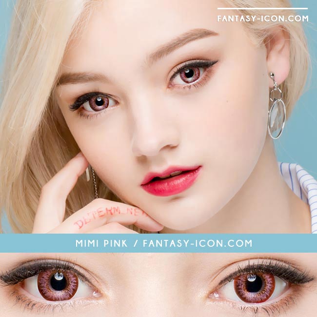  Colored Contacts Mimi Needstem Pink - Circle Lenses 4