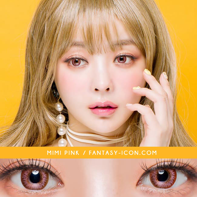 Colored contacts for Hyperopia Mimi Needstem Pink 3