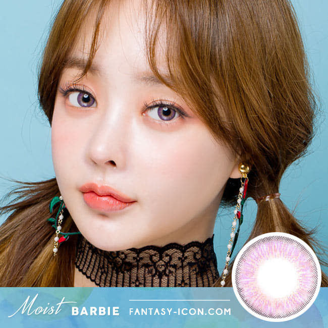 Moist Barbie 3 tone Colored Contacts For Astigmatism Violet Toric Lens
