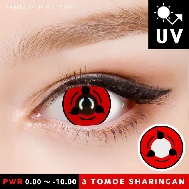 Sharingan Contact Lenses, Naruto, Anime, Manga, Cosplay Red Contact Le – contact  lenses
