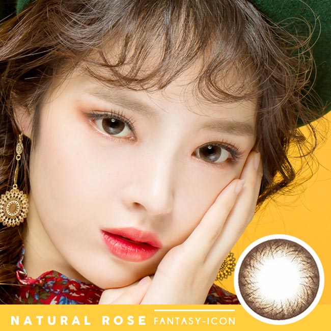 Natural Rose Brown Toric Contacts for Astigmatism model