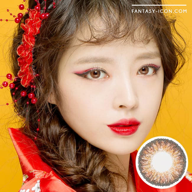 Colored Contacts Ocho Brown - Circle Lenses 1