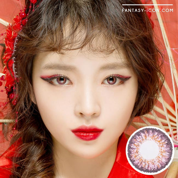 Colored Contacts Ocho Pink - Circle Lenses 1
