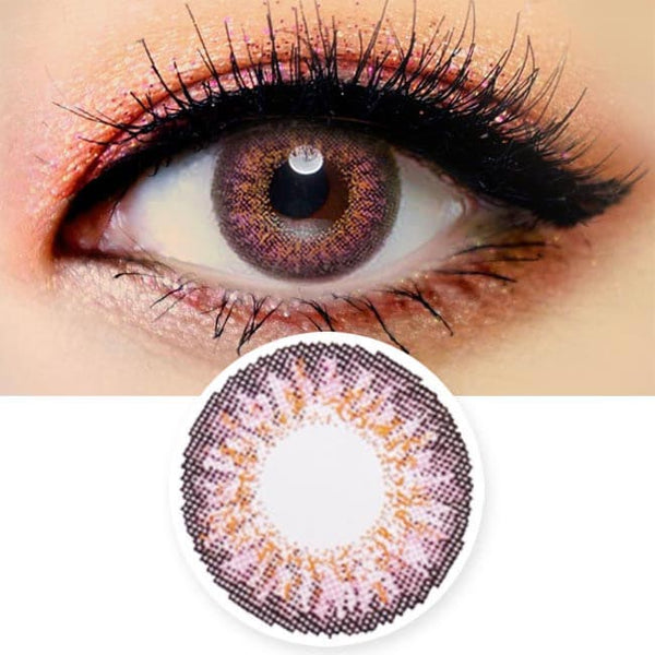 Colored Contacts Ocho Pink - Circle Lenses