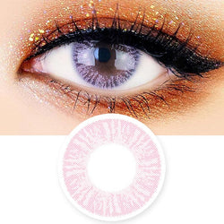  Pink Colored Contacts - Ruby Artric