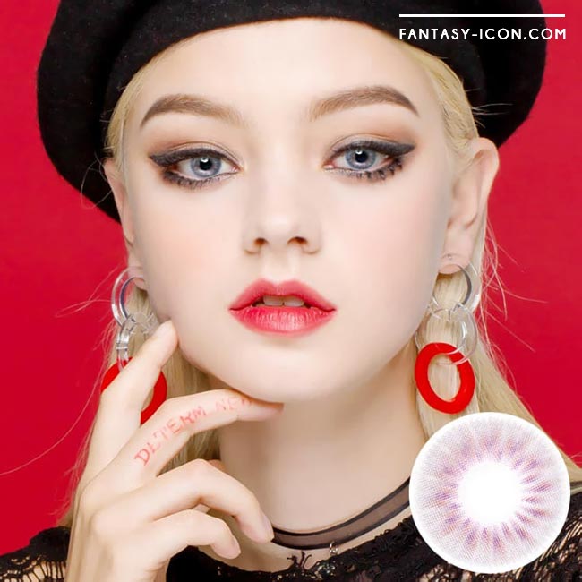 Colored Contacts Placide Grey - Circle Lenses 1