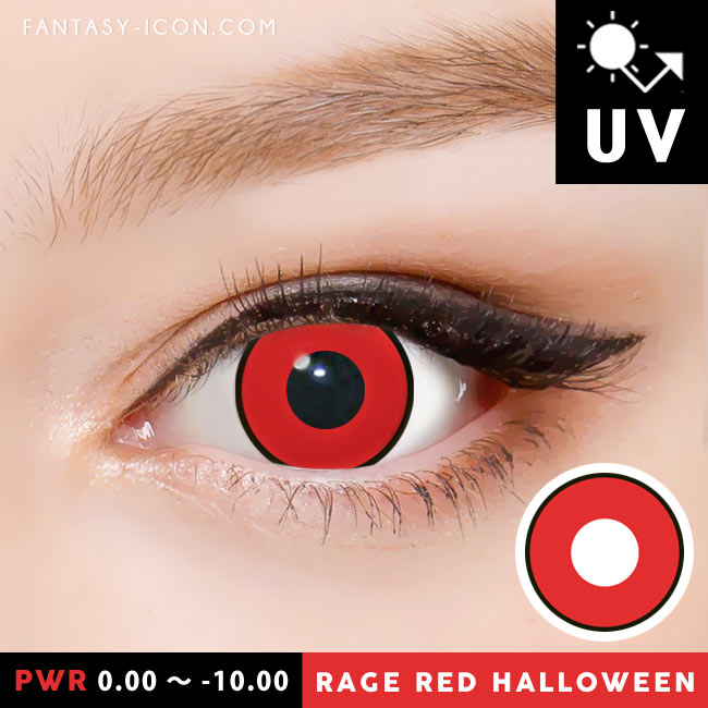 Red Contacts Halloween Lenses Anime cosplay