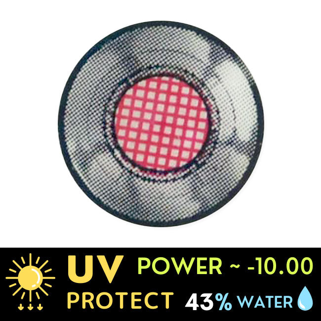 Robot Eye Contacts Halloween Lenses UV Blocking Prescription fantasyicon