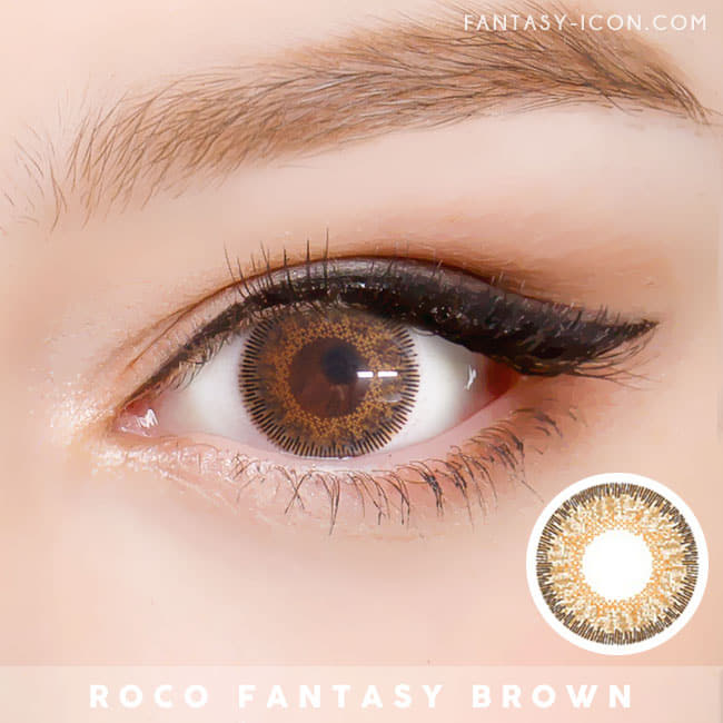 Fantasy Brown contact lens