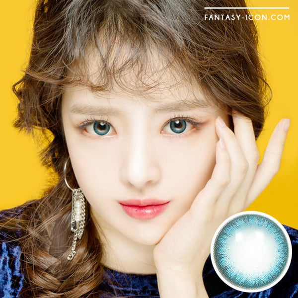  Colored Contacts Rose Jeje Blue - Circle Lenses 1