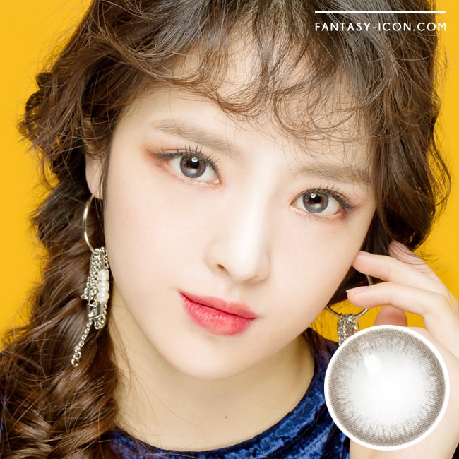 Colored Contacts Rose Jeje Grey - Circle Lenses 1
