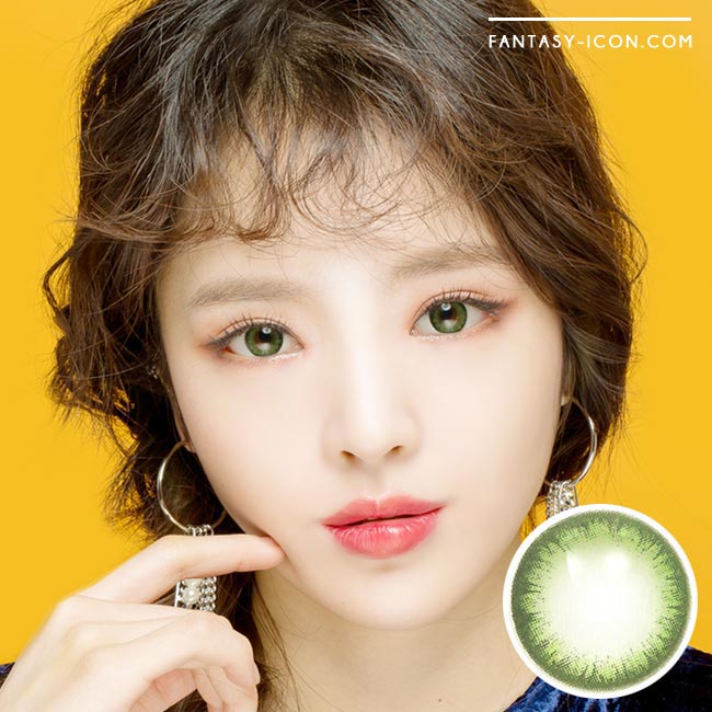  Colored Contacts Rose Jeje Green - Circle Lenses 1