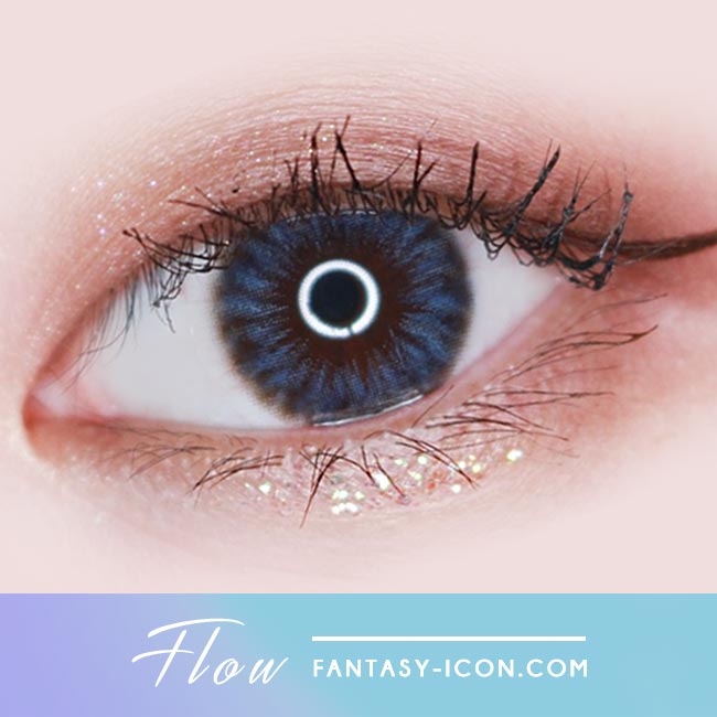 Toric Colored Contacts for Astigmatism - Sapphire Blue flow 3