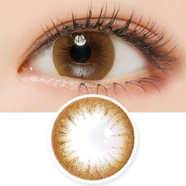 Toric Lens Magic Chocolate Brown Colored Contacts For Astigmatism
