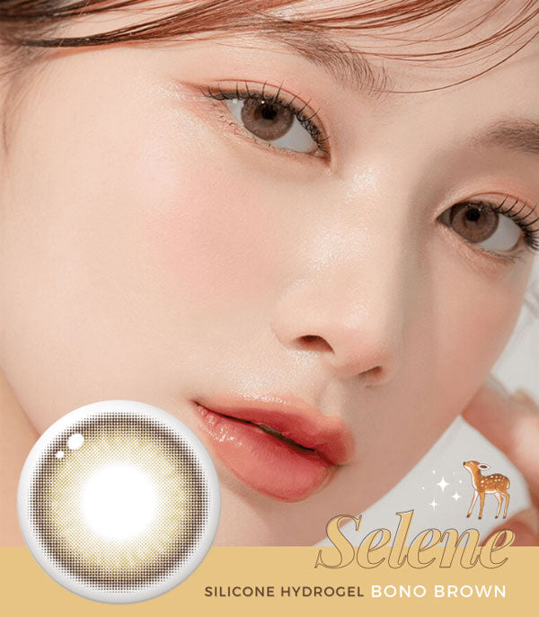 GNG Selene bono brown contacts