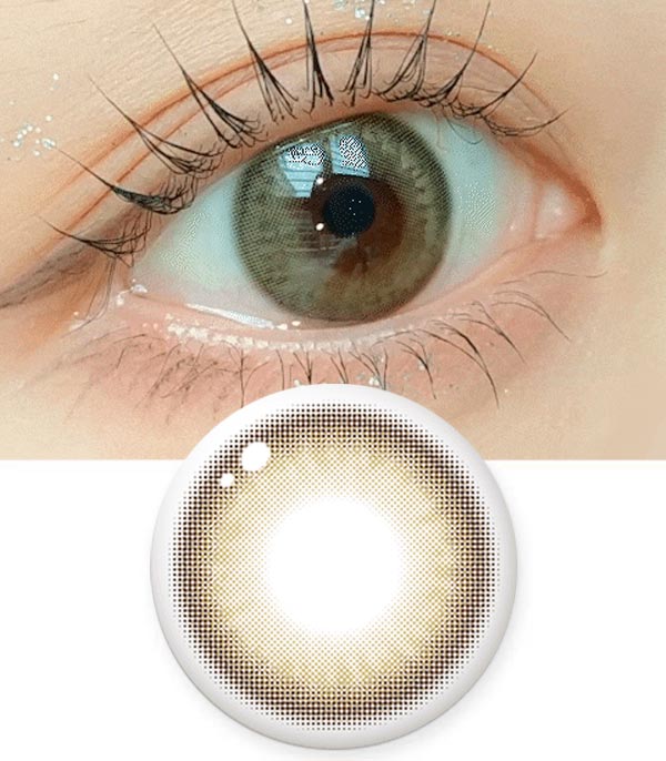 Silicone hydrogel GNG bono brown contacts