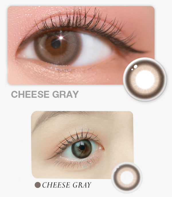 GNG cheese gray contacts