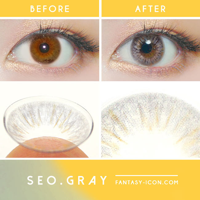  Colored Contacts Seo Grey - Circle Lenses 2