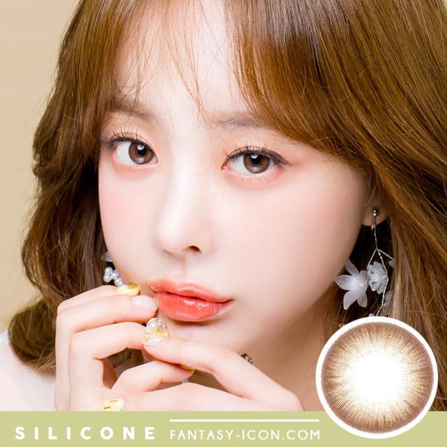 Soft Artric Silicone hydrogel Lens - 2 Day Brown Colored Contacts model