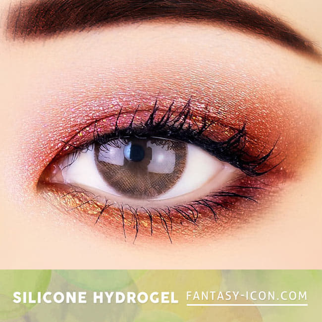 Soft Artric Silicone hydrogel Lens - 2 Day Brown Colored Contacts eyes