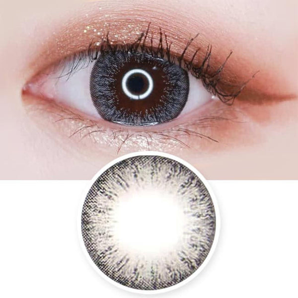 Colored Contacts Lucia Spark Grey - Circle Lenses