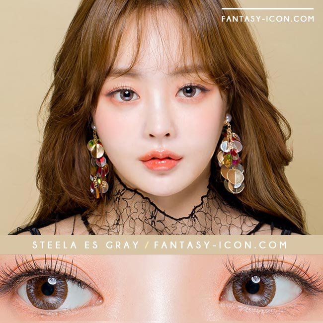 Colored Contacts Stella Grey - Circle Lenses 5