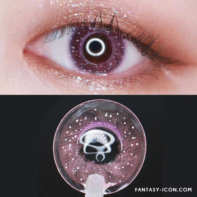 Colored Contacts Milky Stella Pink - Circle Lenses 2
