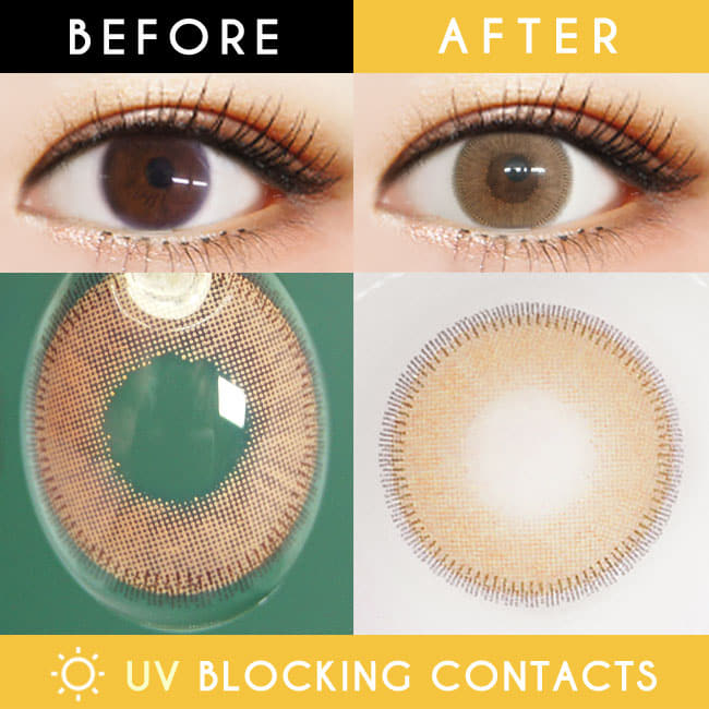 Super Amor Brown Contacts UV Blocking Colored Contact lens fantasyicon