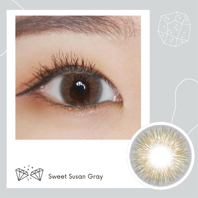 Sweet Susan gray contacts